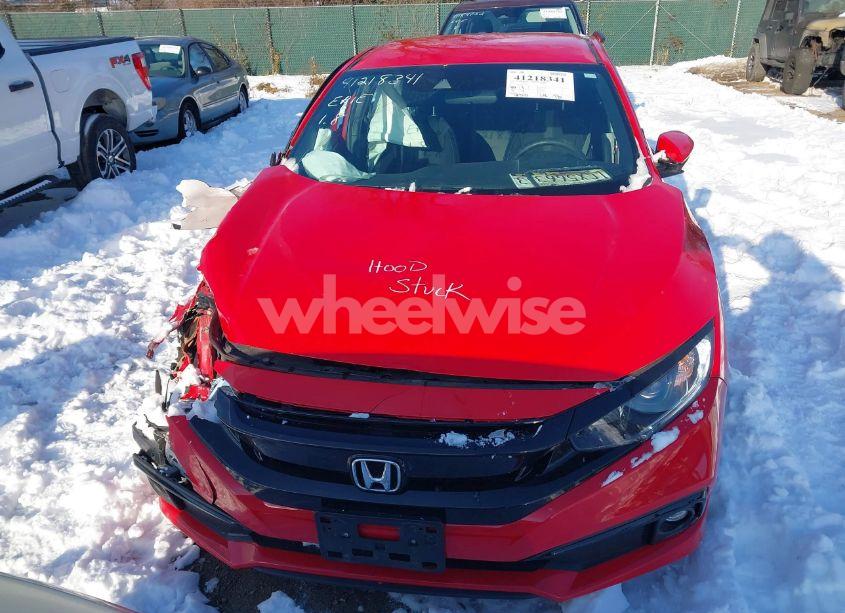 Photo 12 of 2019 Honda Civic SPORT (VIN 2HGFC2F88KH551903)