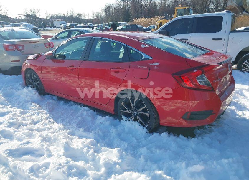 Photo 3 of 2019 Honda Civic SPORT (VIN 2HGFC2F88KH551903)