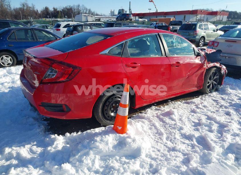 Photo 4 of 2019 Honda Civic SPORT (VIN 2HGFC2F88KH551903)