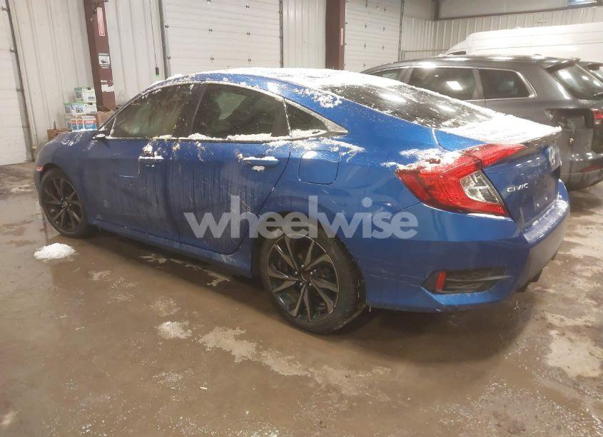 Photo 3 of 2019 Honda Civic SPORT (VIN 2HGFC2F88KH594086)