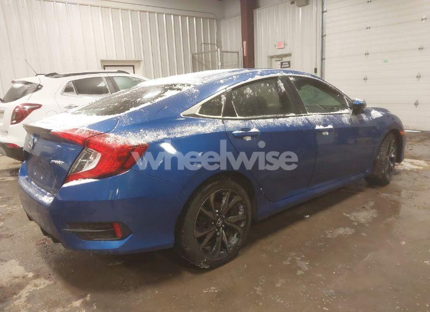 Photo 4 of 2019 Honda Civic SPORT (VIN 2HGFC2F88KH594086)