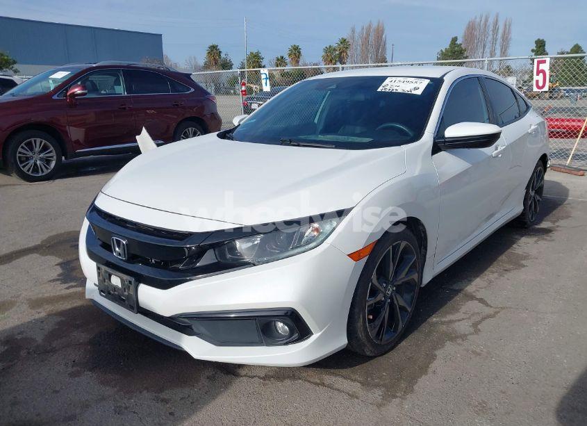 Photo 2 of 2019 Honda Civic SPORT (VIN 2HGFC2F88KH602087)