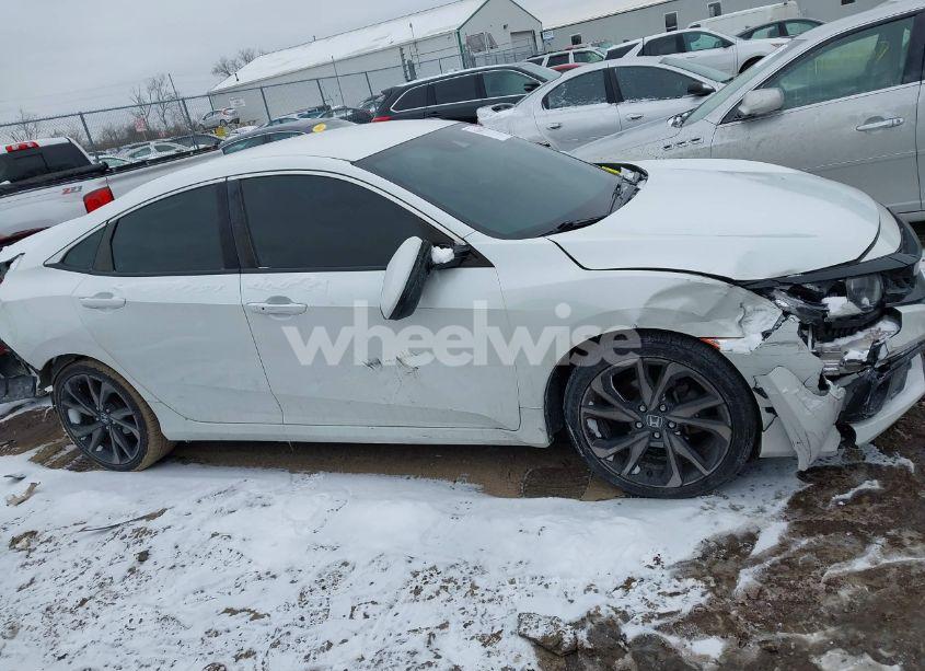 Photo 14 of 2020 Honda Civic SPORT (VIN 2HGFC2F88LH532186)