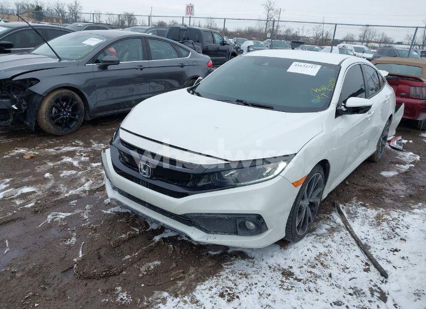 Photo 2 of 2020 Honda Civic SPORT (VIN 2HGFC2F88LH532186)
