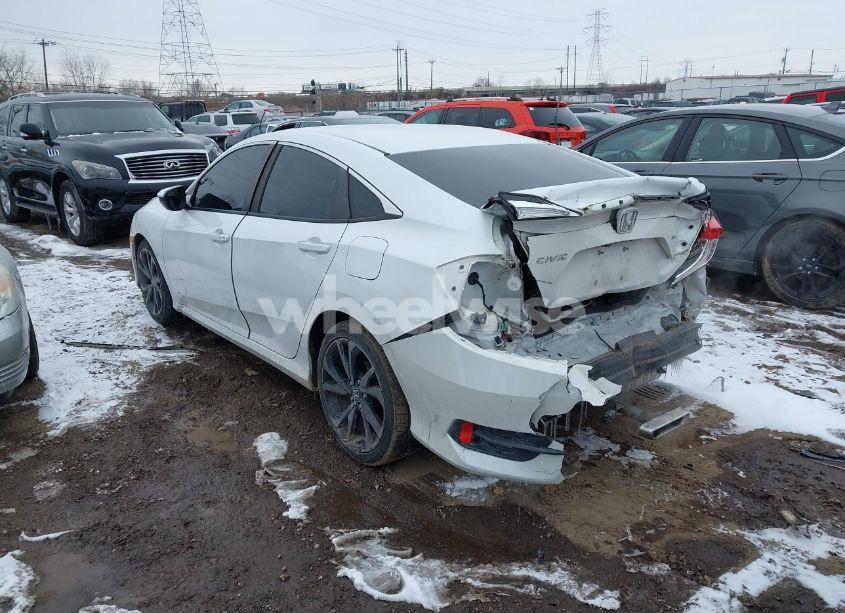 Photo 3 of 2020 Honda Civic SPORT (VIN 2HGFC2F88LH532186)