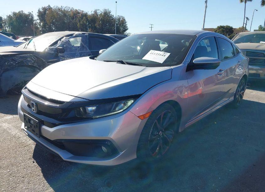 Photo 2 of 2020 Honda Civic SPORT (VIN 2HGFC2F88LH557833)