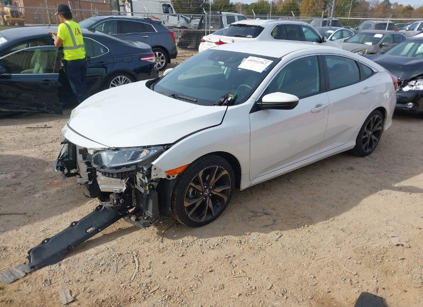 Photo 2 of 2020 Honda Civic SPORT (VIN 2HGFC2F88LH568928)