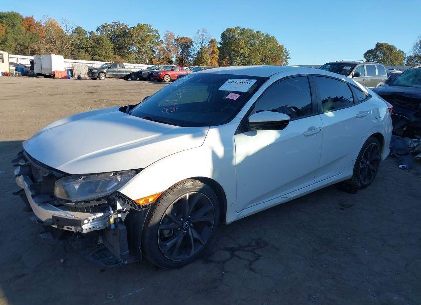 Photo 2 of 2020 Honda Civic SPORT (VIN 2HGFC2F88LH584286)