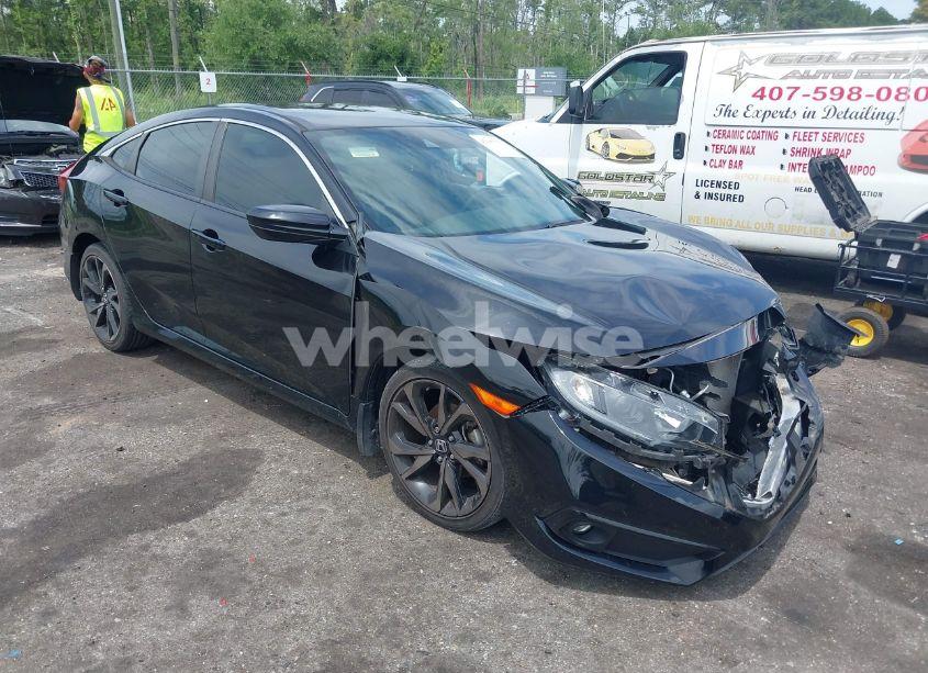 2020 Honda Civic SPORT (VIN 2HGFC2F88LH585485) main photo