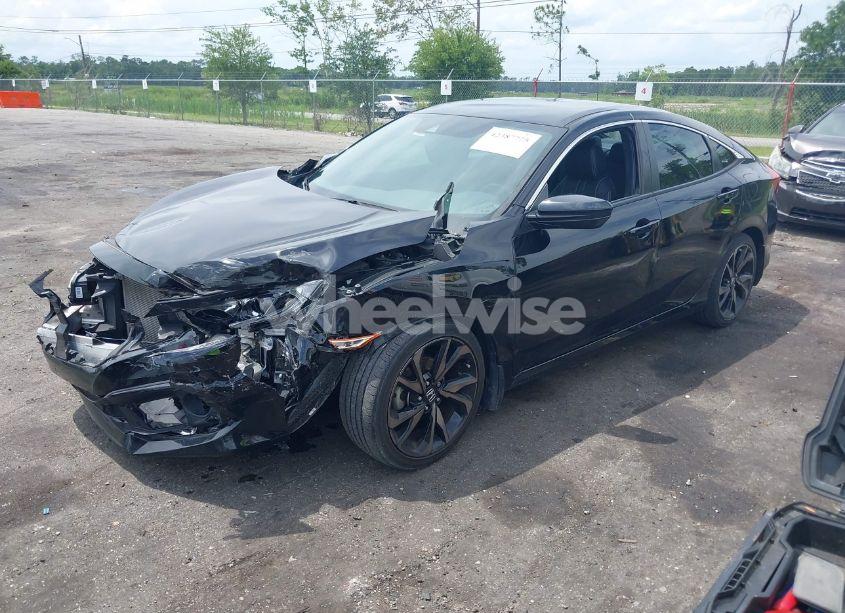 Photo 2 of 2020 Honda Civic SPORT (VIN 2HGFC2F88LH585485)