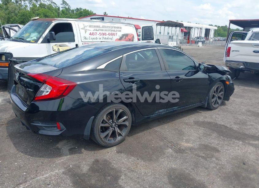 Photo 4 of 2020 Honda Civic SPORT (VIN 2HGFC2F88LH585485)