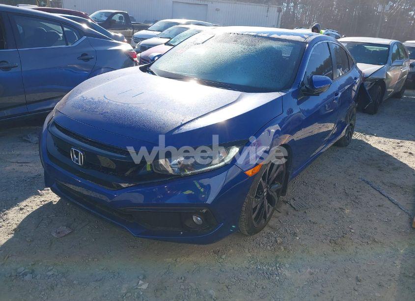 Photo 2 of 2020 Honda Civic SPORT (VIN 2HGFC2F88LH601653)