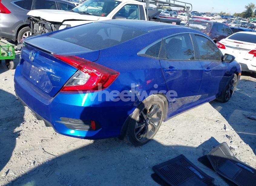 Photo 4 of 2020 Honda Civic SPORT (VIN 2HGFC2F88LH601653)