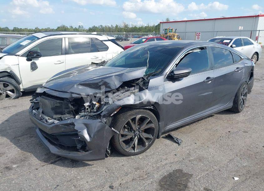 Photo 2 of 2021 Honda Civic SPORT (VIN 2HGFC2F88MH556571)