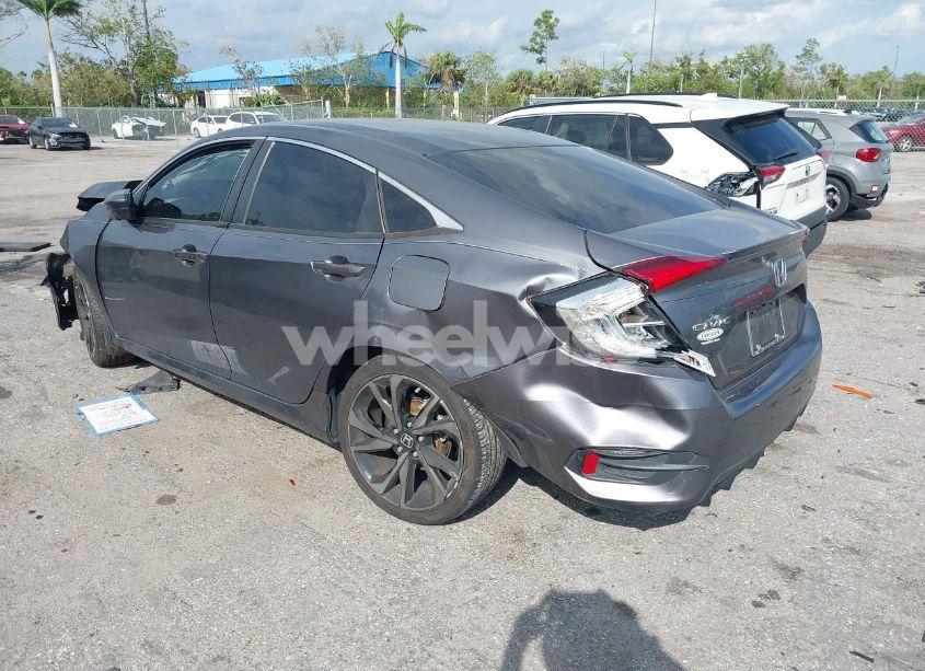 Photo 3 of 2021 Honda Civic SPORT (VIN 2HGFC2F88MH556571)