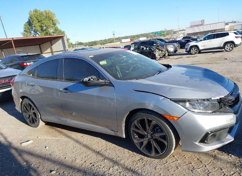 Photo 12 of 2021 Honda Civic SPORT (VIN 2HGFC2F88MH558885)
