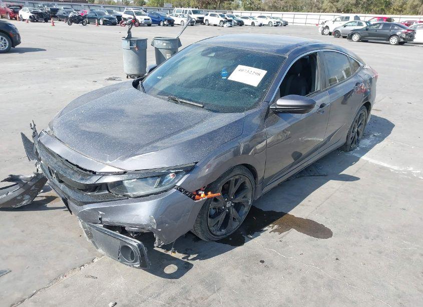 Photo 2 of 2019 Honda Civic SPORT (VIN 2HGFC2F89KH500281)