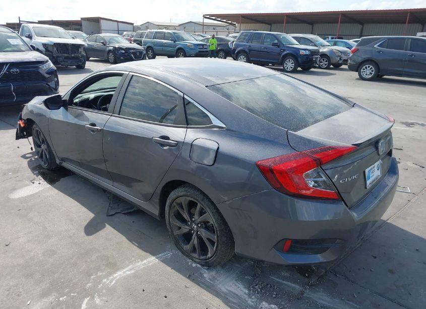 Photo 3 of 2019 Honda Civic SPORT (VIN 2HGFC2F89KH500281)