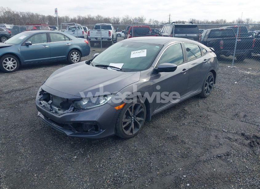 Photo 2 of 2019 Honda Civic SPORT (VIN 2HGFC2F89KH503861)