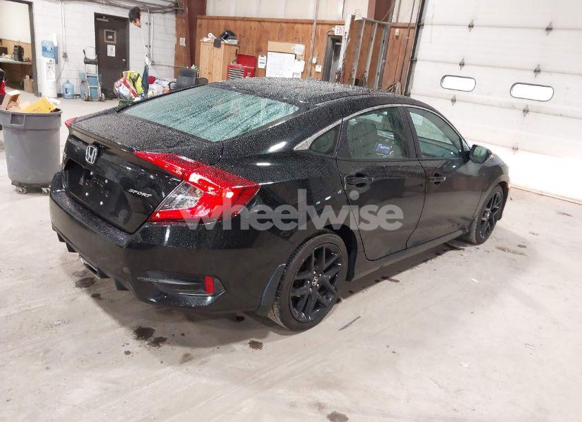 Photo 4 of 2019 Honda Civic SPORT (VIN 2HGFC2F89KH557466)