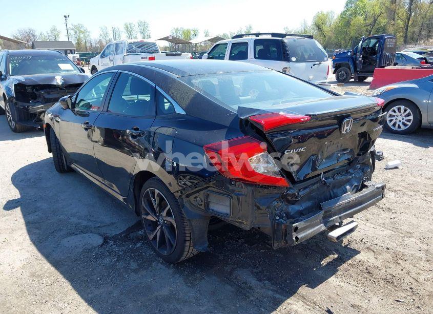 Photo 3 of 2019 Honda Civic SPORT (VIN 2HGFC2F89KH569861)