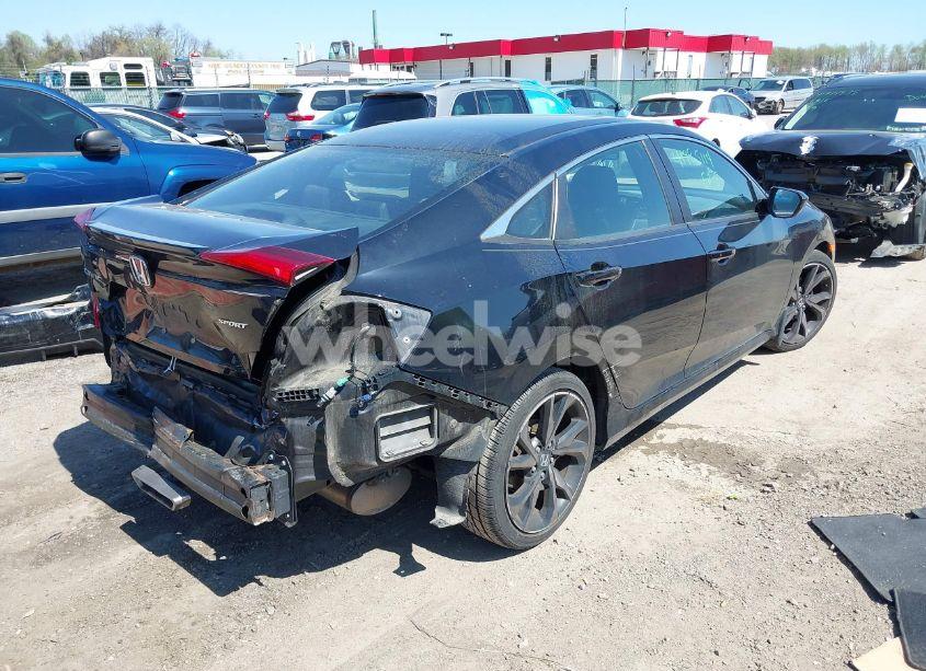 Photo 4 of 2019 Honda Civic SPORT (VIN 2HGFC2F89KH569861)