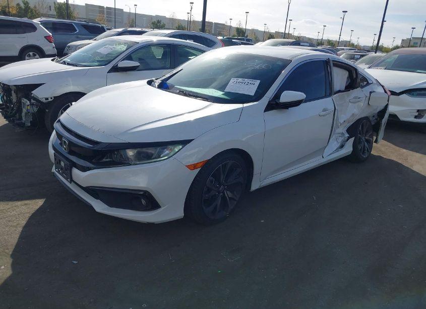 Photo 2 of 2019 Honda Civic SPORT (VIN 2HGFC2F89KH579175)