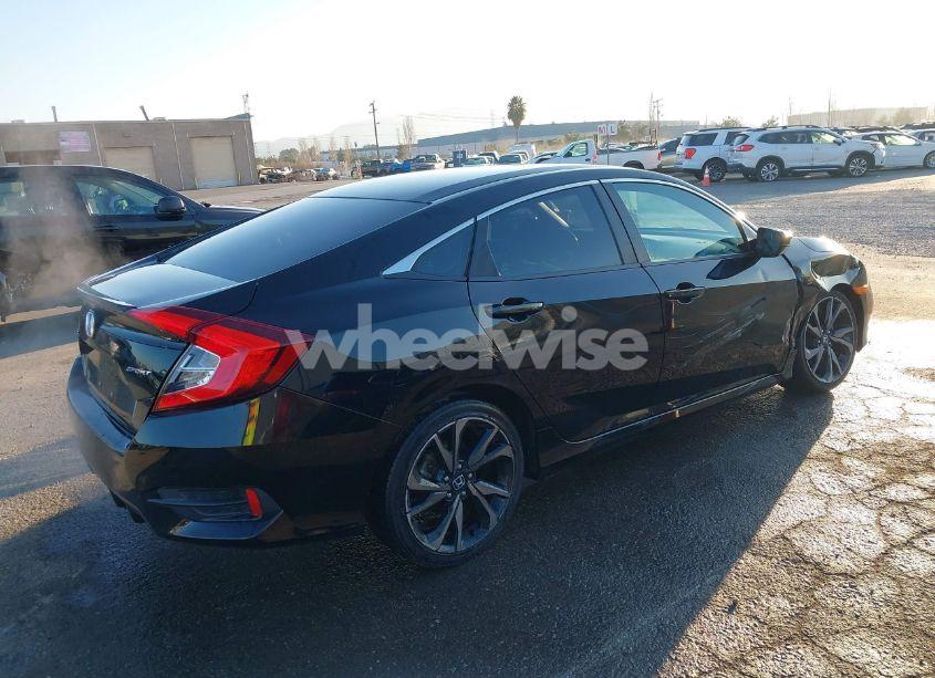 Photo 4 of 2019 Honda Civic SPORT (VIN 2HGFC2F89KH590564)