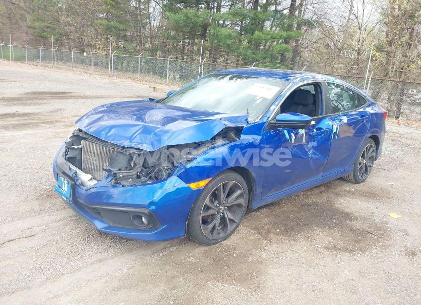 Photo 2 of 2020 Honda Civic SPORT (VIN 2HGFC2F89LH523366)