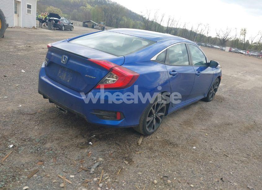 Photo 4 of 2020 Honda Civic SPORT (VIN 2HGFC2F89LH523366)