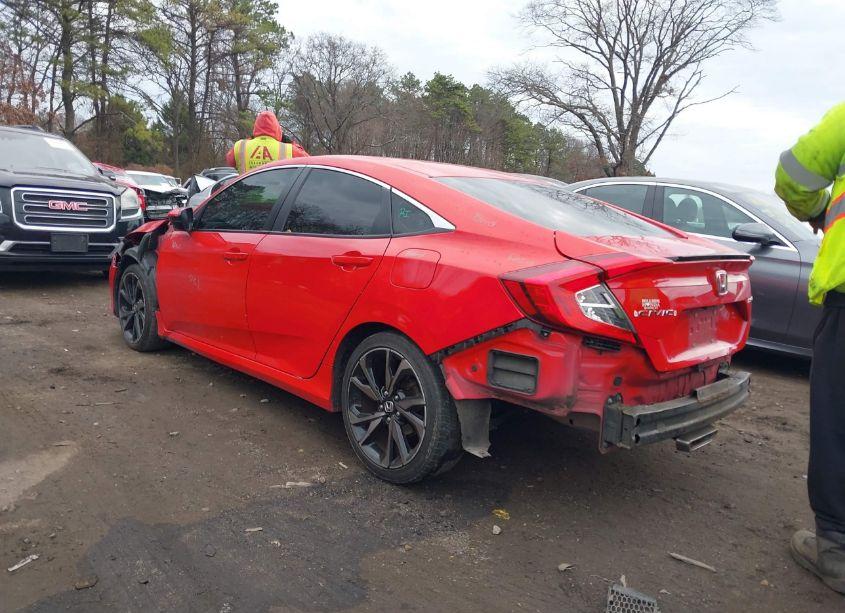 Photo 3 of 2020 Honda Civic SPORT (VIN 2HGFC2F89LH550289)