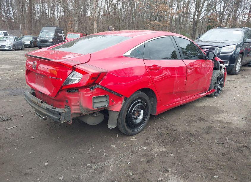 Photo 4 of 2020 Honda Civic SPORT (VIN 2HGFC2F89LH550289)