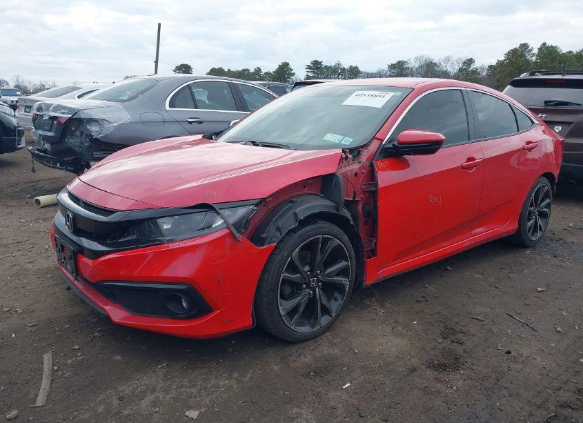 Photo 6 of 2020 Honda Civic SPORT (VIN 2HGFC2F89LH550289)