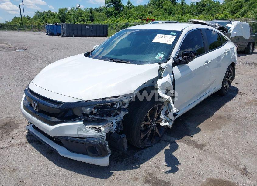 Photo 2 of 2020 Honda Civic SPORT (VIN 2HGFC2F89LH556674)