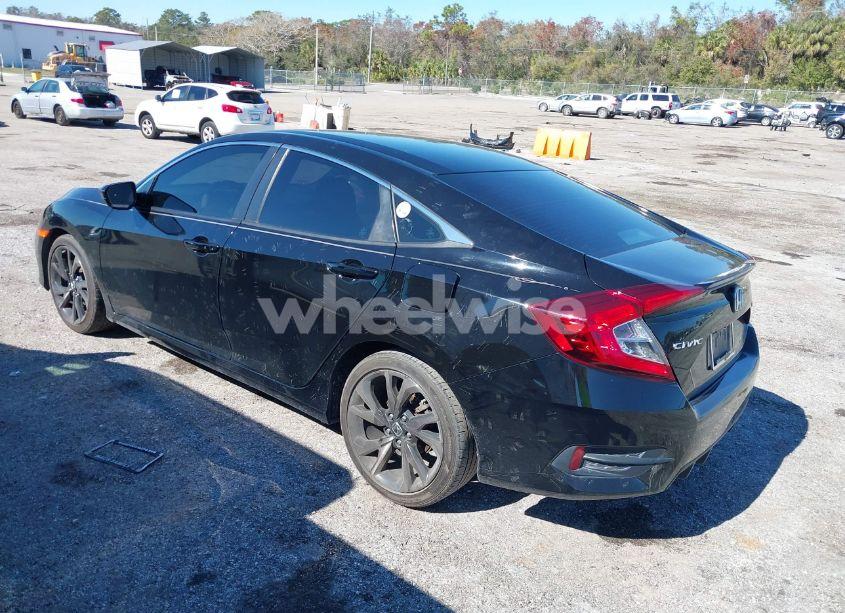 Photo 3 of 2020 Honda Civic SPORT (VIN 2HGFC2F89LH583437)