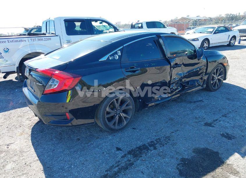 Photo 4 of 2020 Honda Civic SPORT (VIN 2HGFC2F89LH583437)