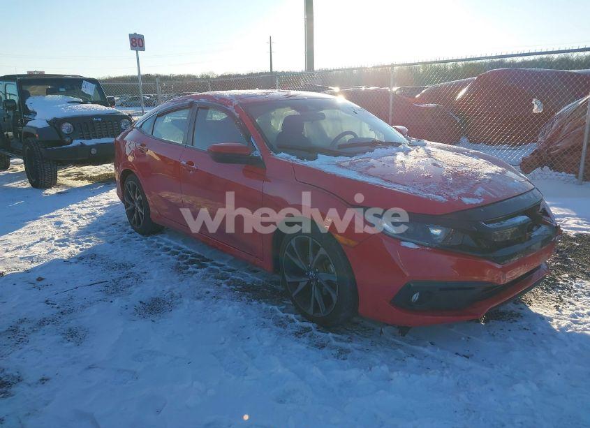 2020 Honda Civic SPORT (VIN 2HGFC2F89LH596480) main photo