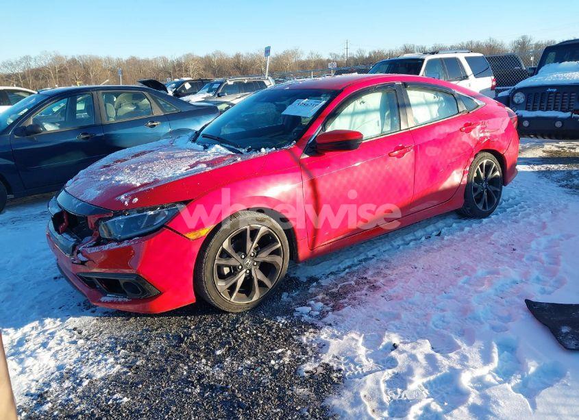 Photo 2 of 2020 Honda Civic SPORT (VIN 2HGFC2F89LH596480)