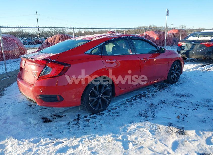 Photo 4 of 2020 Honda Civic SPORT (VIN 2HGFC2F89LH596480)