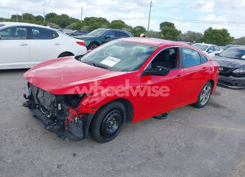 Photo 2 of 2021 Honda Civic SPORT (VIN 2HGFC2F89MH505838)