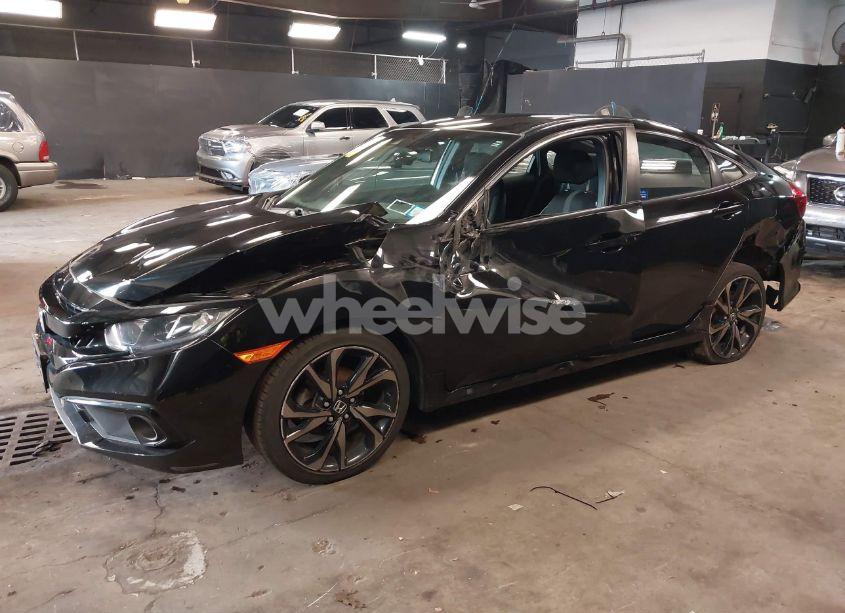 Photo 2 of 2021 Honda Civic SPORT (VIN 2HGFC2F89MH508139)