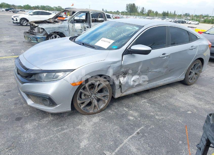 Photo 2 of 2021 Honda Civic SPORT (VIN 2HGFC2F89MH520291)