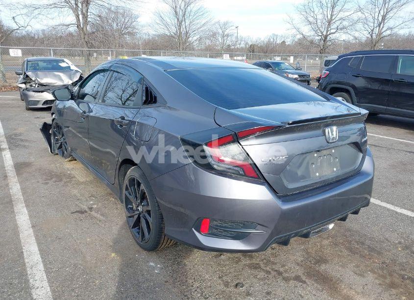 Photo 3 of 2021 Honda Civic SPORT (VIN 2HGFC2F89MH538354)