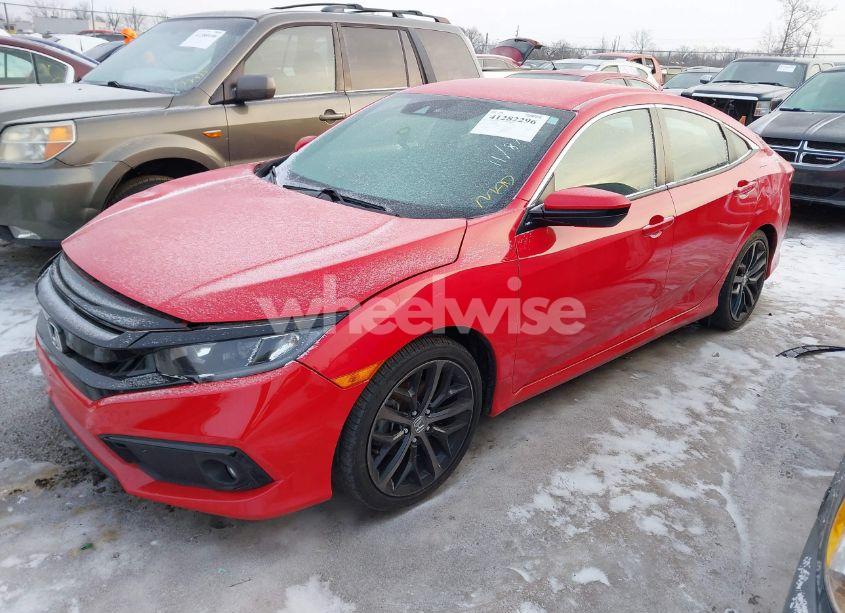 Photo 2 of 2021 Honda Civic SPORT (VIN 2HGFC2F89MH545465)