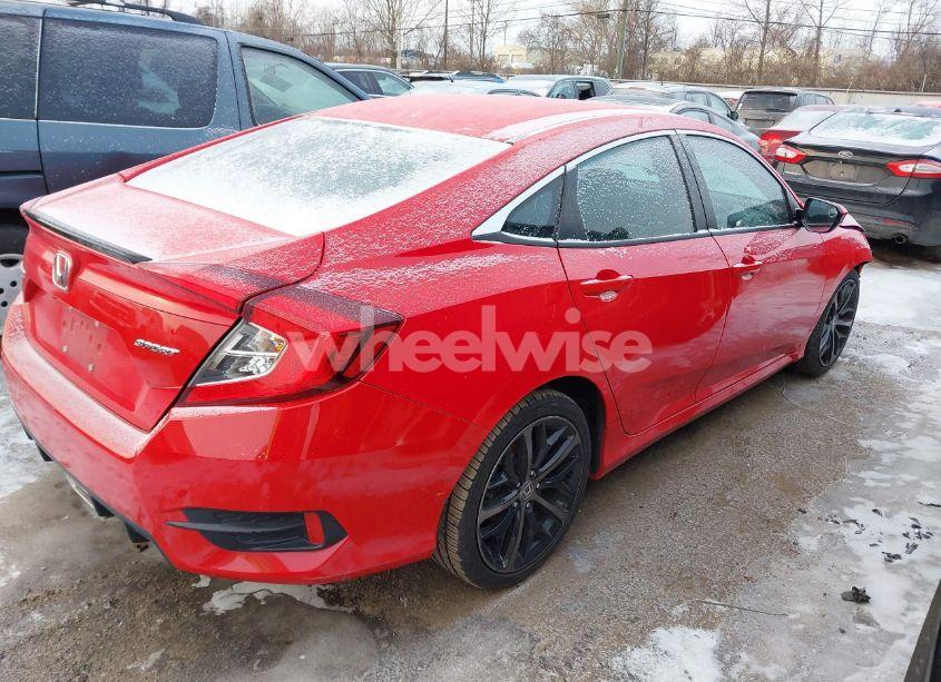 Photo 4 of 2021 Honda Civic SPORT (VIN 2HGFC2F89MH545465)