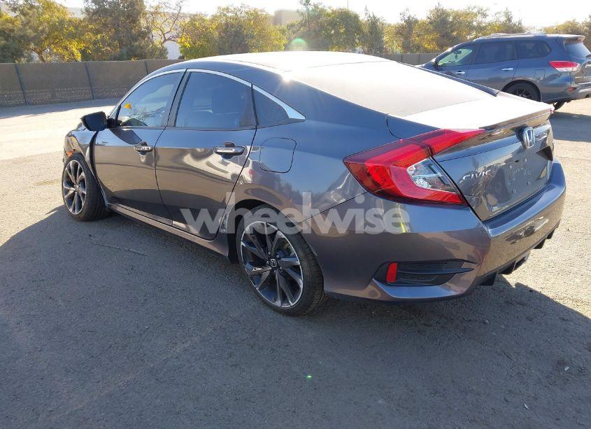 Photo 3 of 2021 Honda Civic SPORT (VIN 2HGFC2F89MH550570)