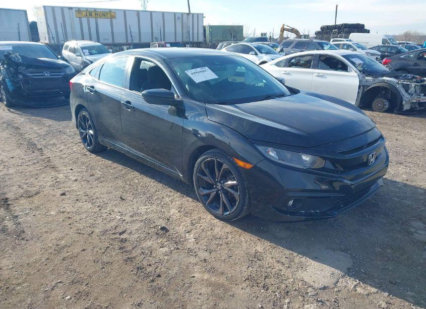2019 Honda Civic SPORT (VIN 2HGFC2F8XKH506347) main photo
