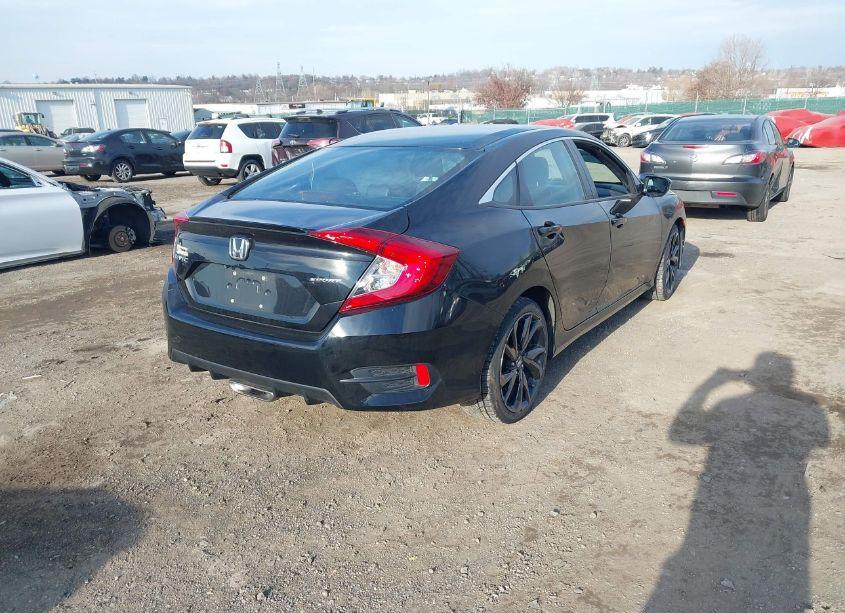 Photo 4 of 2019 Honda Civic SPORT (VIN 2HGFC2F8XKH506347)