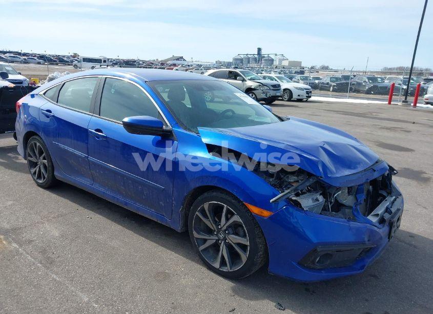 2019 Honda Civic SPORT (VIN 2HGFC2F8XKH511399) main photo