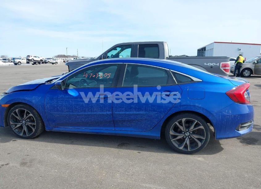 Photo 14 of 2019 Honda Civic SPORT (VIN 2HGFC2F8XKH511399)